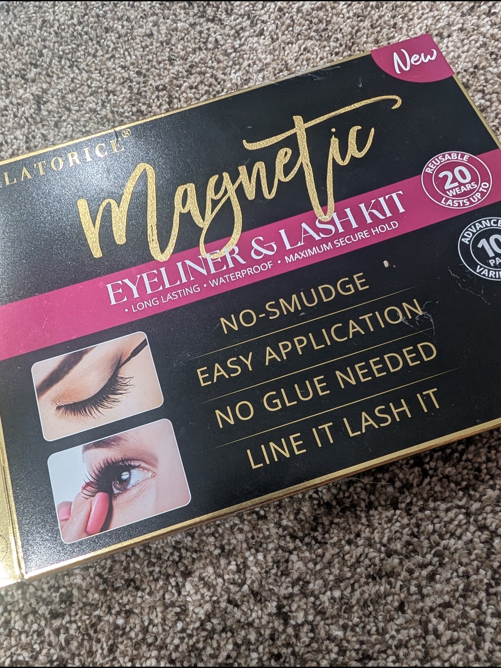 Magnetic Eyeliner & Lash Kit - Black